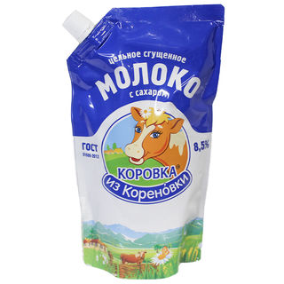 Молоко Сгущенное Коровка из Кореновки  с сахаром 8.5% 650г